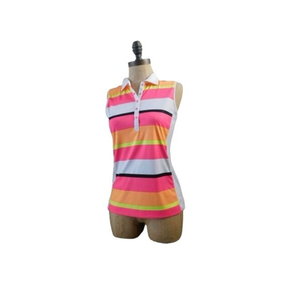 Slazenger Size XS Golf Collared Sporty Active Sleeveless Golf Shirt - Picture 1 of 3